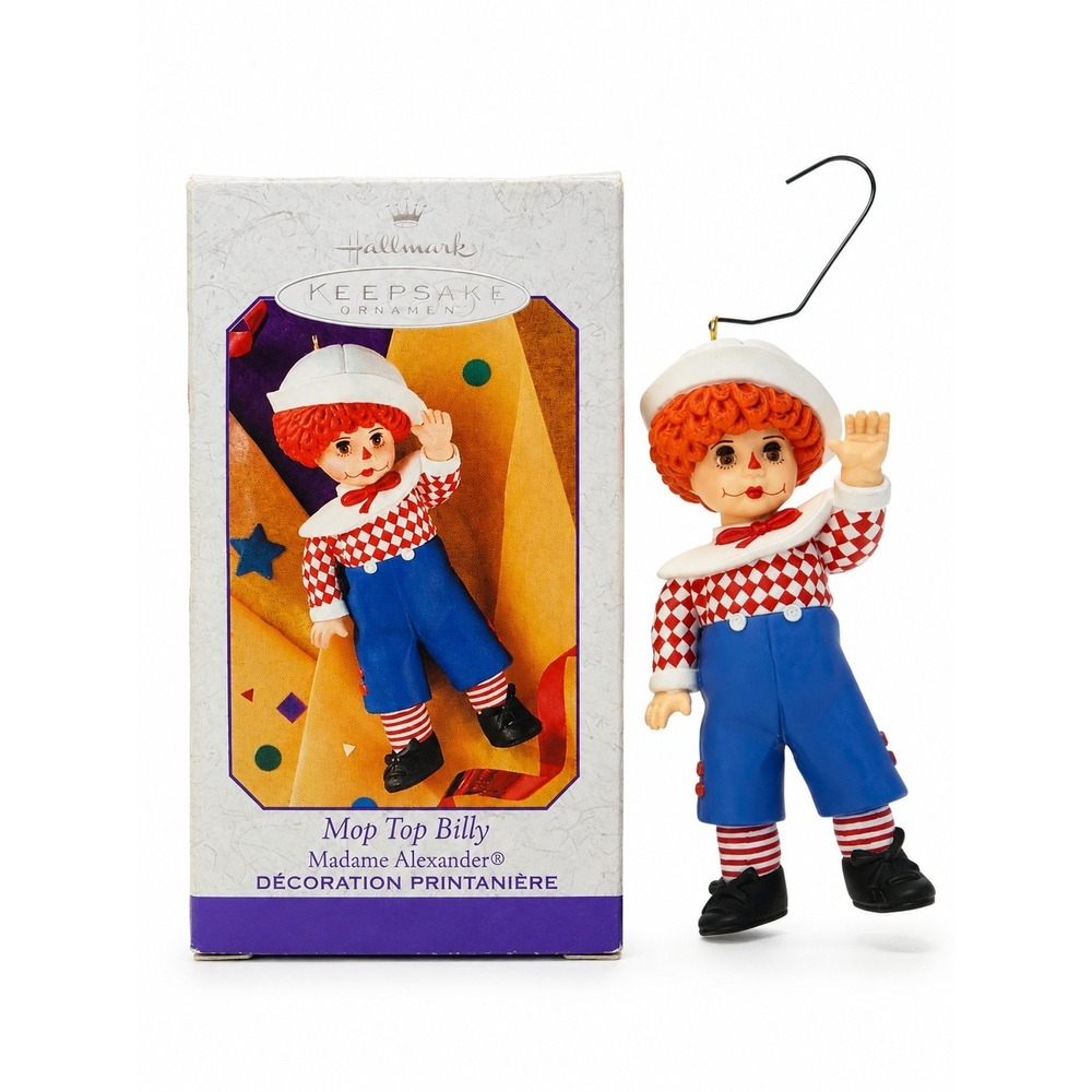 Hallmark Keepsake Mop Top Billy Madame Alexander 1996 Ornament w/ Box Vintage